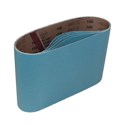 BANDE ABRASIVE # 100 BLEU 7-7 / 8'' X 29-1 / 2'' (BOÎTE) BANDE ABRASIVE # 100 BLEU 7-7 / 8'' X 29-1 / 2'' (BOÎTE)