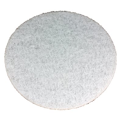 DISQUE TAMPON BLANC 10-1 / 2'' MINCE DISQUE TAMPON BLANC 10-1 / 2'' MINCE