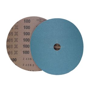 DISQUE BORDURE # 100 BLEU 7'' X 7 / 8'' (BOÎTE)