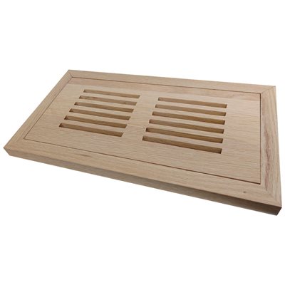 GRILLE CHENE ROUGE ENCAST 4 X 10 GRILLE CHENE ROUGE ENCAST 4 X 10