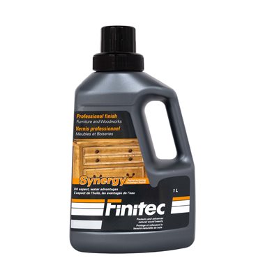 VERNIS FINITEC SYNERGY MEUBLES & BOISERIES SEMI-BRILLANT 1 L VERNIS FINITEC SYNERGY MEUBLES & BOISERIES SEMI-BRILLANT 1 L
