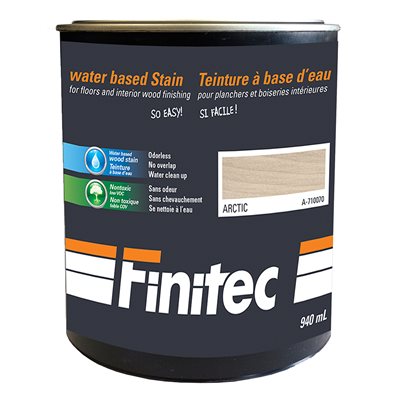 WATER BASED STAIN FOR INTERIOR WOOD FINISHING ARTIC 940 ML