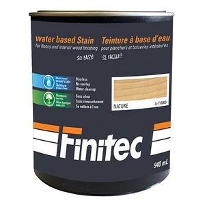 WATER BASED STAIN FOR INTERIOR WOOD FINISHING NATURE 940 ML