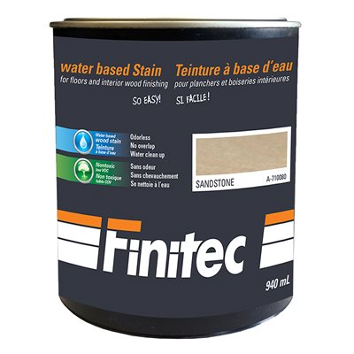 WATER BASED STAIN INTERIOR WOOD FINISHING SANDSTONE 940 ML WATER BASED STAIN INTERIOR WOOD FINISHING SANDSTONE 940 ML