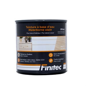 WATER BASED STAIN FOR INTERIOR WOOD FINISHING ARTIC 236 ML